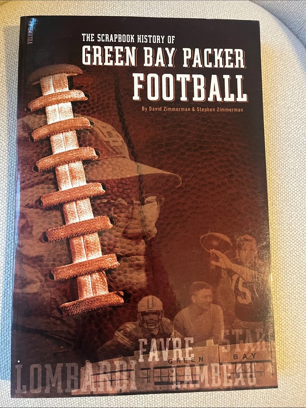 Autographed The Scrapbook History of Green Bay Packer Football Paperback Book
